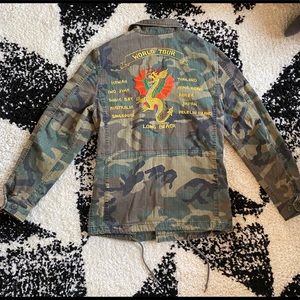 Men’s Alpha Industries Camo Dragon Jacket